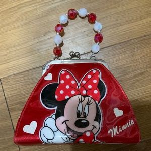 Authentic Disney Parks Kids Minnie Purse